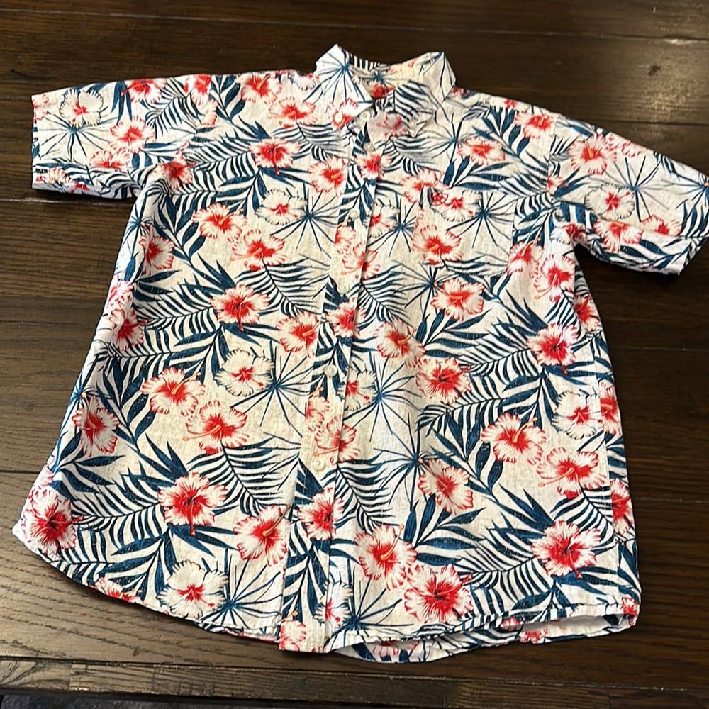 Ariat boys size large Hawaiian shirt